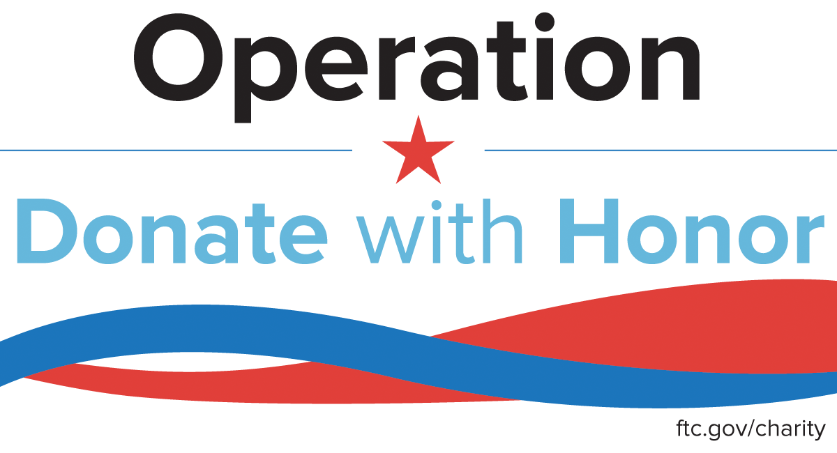 Operation Donate with Honor logo