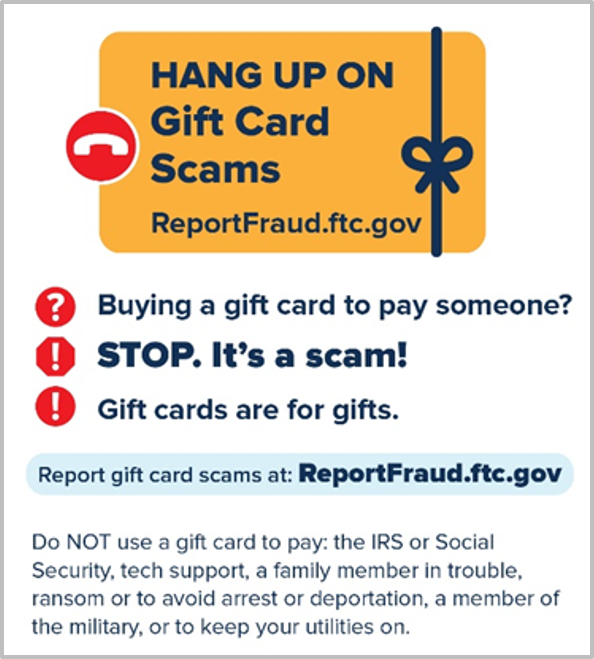 What Are Gift Card Scams?