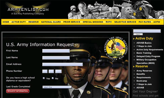 FTC Takes Action against the Operators of Copycat Military Websites ...