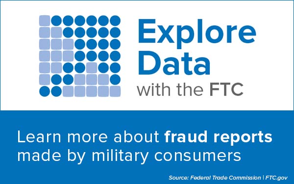 Explore Data with the FTC - Learn more about fraud reports made by military consumers