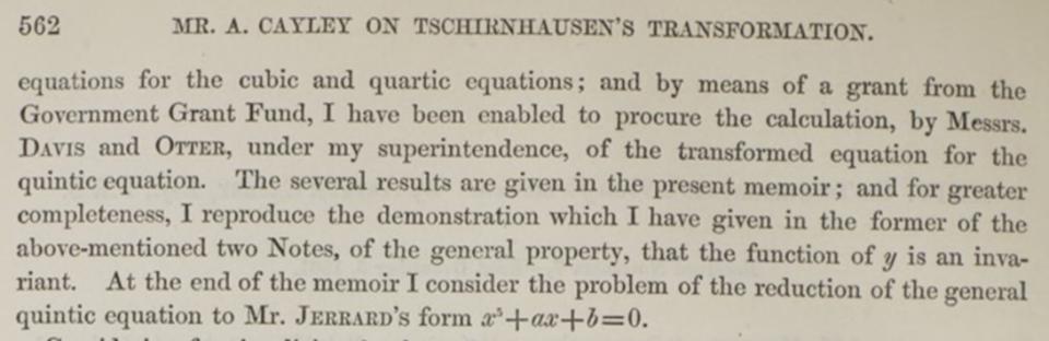 Computing resources have been in demand for over a century: Here, mathematician Arthur Cayley receives a grant in 1862 for “computing resources” in the form of two assistants.