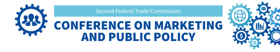 Banner for FTC Conference on Marketing and Policy