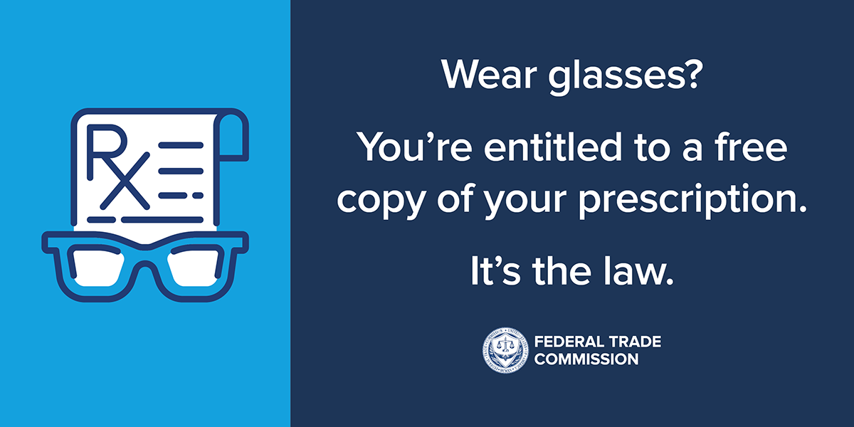 FTC Announces Final Eyeglass Rule Implementing Updates to Promote Competition and Expand Consumer Choice